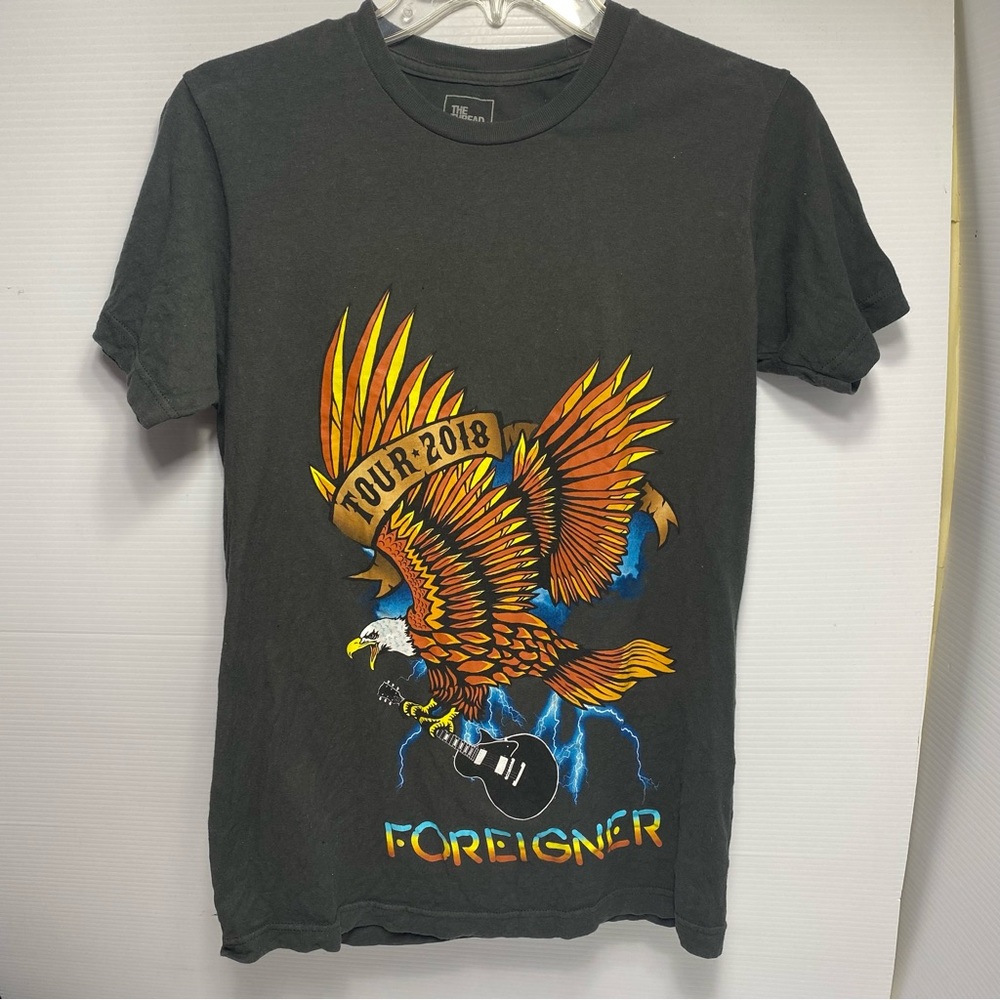 Foreigner Band Tour 2018 T-Shirt Men’s Size Small (The Thread Shop)